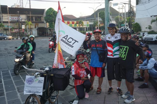 Dilepas Goweser Jogja peduli, Relawan ACT menuju Banten